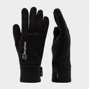 Berghaus Polartec Interact Gloves, Black  - Black - Size: Large