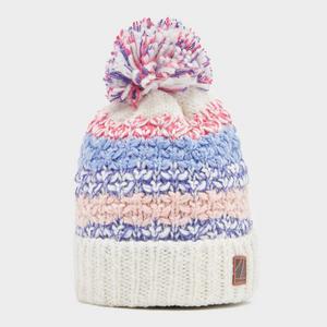 The Edge Women's Snow Flurry Hat, White  - White - Size: One Size