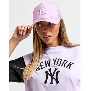 New Era MLB New York Yankees Snapback Trucker Cap - Pink - Womens, Pink