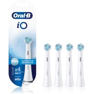 Oral B iO Ultimate Clean toothbrush replacement heads White 4 pc