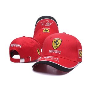 Unbranded Ferrari Racing Hat Sports Car F1 Team Embroidered Red Baseball Cap