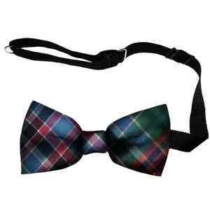 I LUV LTD Mens Bow Tie Soft Wool Woven And Made in Scotland in Gordon Red Ancient Tartan A