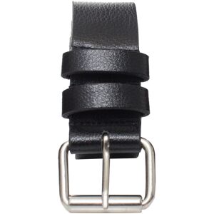(Black, 2XL) Kruze New Mens PU Leather Belts Buckle Belt For Jeans Big Tall King