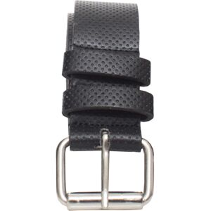 (Black (KZ 02), M) Kruze New Mens PU Leather Belts Buckle Belt For Jeans Big Tal