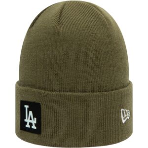 New Era Unisex Adults LA Dodgers Team Logo Cuff Beanie Hat - Khaki