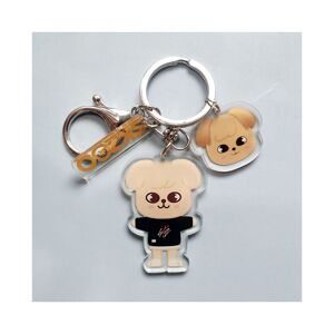 Unbranded (Puppym Silver) Skzoo Keychain Acrylic Stray Kids Cartoon Kpop Fans Gift Collect
