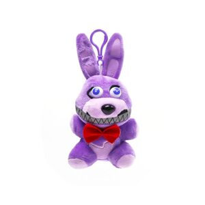 Unbranded (Purple Rabbit) New Five Nights at Freddy's Horror Game Plush Doll Soft Keychain