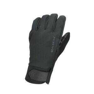 (Black, Large) SealSkinz Waterproof All Weather Insulated Gloves