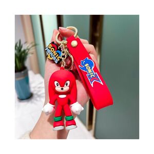 Unbranded (Red) Sonic The Hedgehog Keyring Cute Cartoon Pendant Bag Charm Keychain Kids Gi