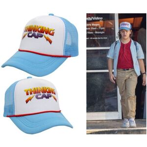 ZHIKE (Aldult) Stranger Things Dustinr Hat Thinking Cap Adjustable Mesh Baseball Cap S