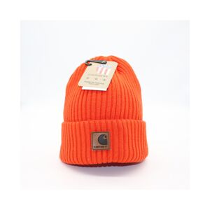 Unbranded (Orange) Carhartt Hat Beanie Unisex Acrylic Winter Pull On Closure Knit Cap Soft