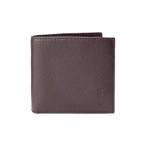 (Brown) RALPH LAUREN Mens Wallets Genuine Leather Box