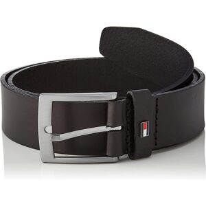 (110CM - 44 INCH) Tommy Hilfiger Men's New Adan Leather Belt 3.5, 85-110 CM 32-4