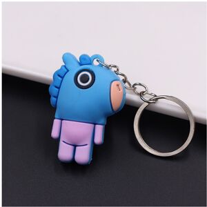 VEISHET (MANG) Bt21 Key Series Chain Anime Cartoon Kawaii Keyring Pendant Gifts Acrylic