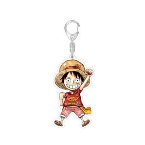 RYWOLT (Jump Luffy) One Piece Luffy Zoro Keychain Toy Keyring Bag Pendant Figures Doll