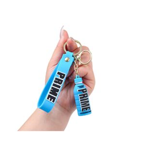 VEISHET (Blue) Drink Prime Bottle Pendant Keychain Car Key Decoration Bag Accessory Gift