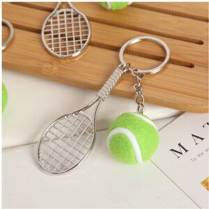 RYWOLT (StyleK) Keychain Badminton Tennis Bag Charm For Car Keys Various Colors Souveni