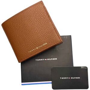 (Tan) Tommy Hilfiger Men's Premium AM0AM10607 Coin & Cards Wallet