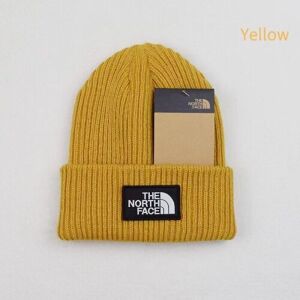 (yellow) THE North Face woolen hat men's hat women's hat