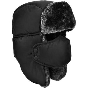 Unbranded Unisex Fleece Aviator Trapper Hat With Ear Flaps Faux Fur Lined Cap Winter Warm