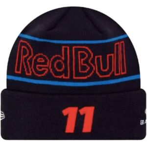 New Era 2024 Red Bull Racing Sergio Perez Team Navy Cuff Knit Beanie Hat - One Size Unisex