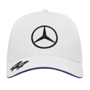 Puma 2024 Lewis Hamilton Mercedes Team Trucker Cap (White) - One Size Unisex