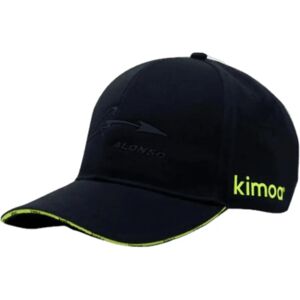 Pelmark 2023 Aston Martin Fernando Alonso Cap Unisex (Black) - One Size Unisex