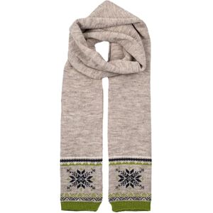 Dents UK Dents Women's Snowflake Knitted Scarf In Oatmeal Size One