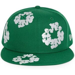 Denim Tears New Era Cotton Wreath Cap 59/50 Cap Green - Size: US 7 1/2 - green - Size: US 7 1/2