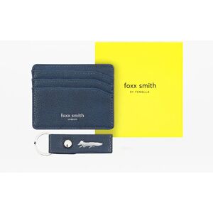 Fenella Smith Foxx Navy Boxed Card Holder & Keyring Male