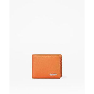 Foxx Orange Wallet Vegan Leather Wallet Includes Card Holders And A Single Large Pouch Fenella Smith Male