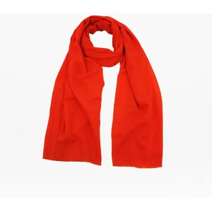 Orange Lightweight Cashmere Scarf Women and Men's Scarf Fenella Smith Female