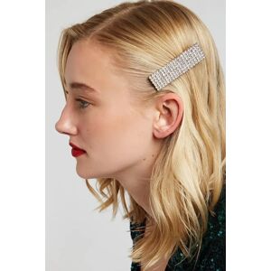 Louche Brice All Crystal Hair Clip Diamante One Size Female