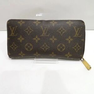 LOUIS VUITTON Monogram Zippy Wallet M41895 Fuchsia Round Zipper Long Women's