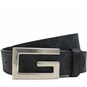 Gucci Square G Buckle Reversible Belt 35mm 80cm Black Men's 26974 Leather