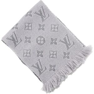 LOUIS VUITTON Escalp Mania Wool Scarf, Logo Mania, Unisex, I131824043