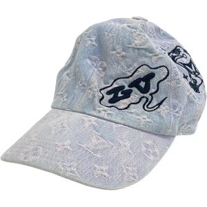 LOUIS VUITTON M8158M Cartoon Monogram Denim Cap Blue Men's Women's Z0005701