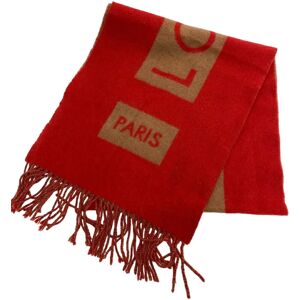 LOUIS VUITTON M71295 Echarpe Baroda Scarf Red Unisex