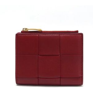 Bottega Veneta Maxi Intrecciato Cassette Bi-fold Compact Wallet