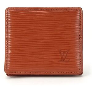 LOUIS VUITTON Wallet/Coin Case Portemonnaie Boite M63693 Epi Leather Kenyan Brown Compact Women's