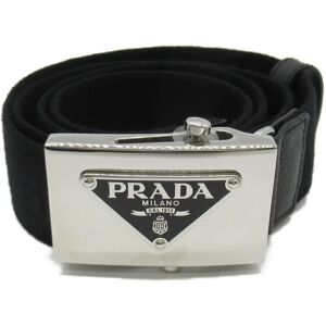 Prada belt Black leather 2CN085ZSLF000290