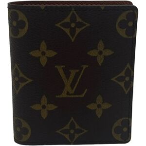 LOUIS VUITTON M60045 Portefeuille Magellan Monogram Bi-fold Wallet Brown Unisex