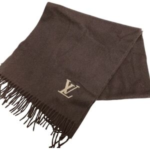 LOUIS VUITTON M71285 Echarpe Geram Scarf Brown Unisex