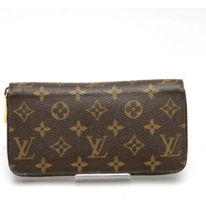 LOUIS VUITTON Zippy Wallet Monogram Round Zipper M41894  Rose Ballerine Long LV