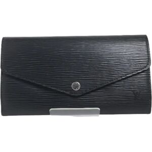 LOUIS VUITTON Long Wallet Epi Portefeuille Sala M60582  Noir LV