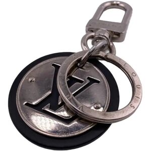 LOUIS VUITTON M67362 LV Cut Circle Keychain Charm Key Ring Black Men Women