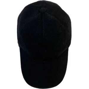 Gucci Black M/58 Size Wool Apparel Baseball Cap Unisex Accessories