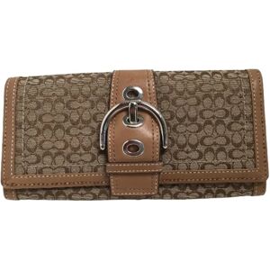 COACH long wallet  brown