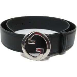 Gucci blondie belt Black leather 703147US10N100095