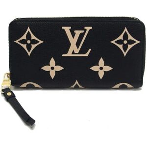 LOUIS VUITTON Monogram Empreinte Zippy Bicolor M80481